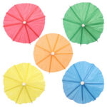 Papstar võileivatikk vihmavari 10 cm 144 tk