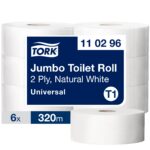 Tork tualettpaber T1 Jumbo universal 2-kihiline 320 m