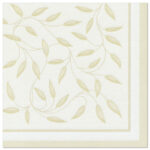 Papstar salvrätt shampanja 40 cm 50 tk