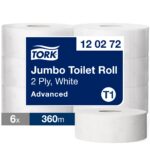 Tork tualettpaber T1 Jumbo valge 2-kihiline 360 m