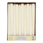 Papstar antiikküünal valge 50 tk