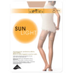 Omsa Sun Light 8 den sukad - 4-L, Beige naturale