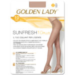 Golden Lady Sunfresh 10 den sukkpüksid 2p - 3-M, Gobi
