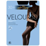 Omsa Velour 30 den sukkpüksid caramello M - 2-S, Nero