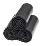 Prügikott 250 L must p.140x l.90 cm 50 my 10 tk/rullis