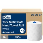 Tork rullkäterätik H1 Matic valge 2-kihiline 150 m