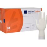 Abena kummikindad Latex M puudriga 100 tk