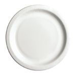 Huhtamaki Bio Ware taldrik valge 22 cm 50 tk