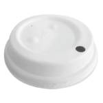 Huhtamaki kiust kaas auguga lMF80HCFSCT valge 80 mm 50 tk