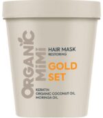 Organic MIMI taastav juuksemask Gold Set 200 ml