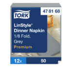 Tork salvrätt LinStyle 1/8 39 cm hall 1-kihiline 50 tk