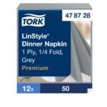 Tork salvrätt LinStyle 39 cm hall 1-kihiline 50 tk