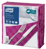 Tork salvrätt Textured 39 cm purple 2-kihiline 50 tk
