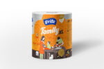 Grite Family XL paberkäterätt 2 kihiline 250 lehte 1 rl