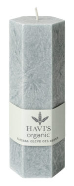 Havi´s lauaküünal Olive Oil hall h 15 cm