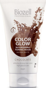 Biozell Color Glow tooniv toitev juuksemask Chocolate 150 ml