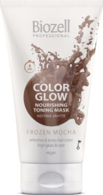 Biozell Color Glow tooniv toitev juuksemask Frozen Mocha 150 ml