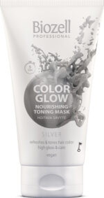Biozell Color Glow tooniv toitev juuksemask Silver 150 ml