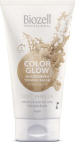 Biozell Color Glow tooniv toitev juuksemask Soft Vanilla 150 ml