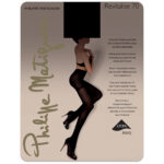 Philippe Matignon Revitalise 70 den sukkpüksid - 5-XL, Nero