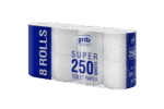 Grite tualettpaber mini Super 250T 3-kihiline 8 rulli
