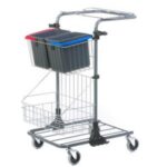 Economy koristuskäru kahe ämbriga