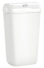 Grite prügikast kaanega valge 55 L