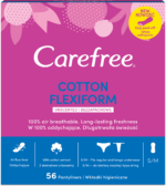 Carefree Cotton Flexiform pesukaitsmed lõhnatu 56tk