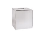 Aliseo kosmeetilise salvräti hoidik kuubik kroom 130x136x136mm