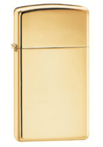 Zippo tulemasin Slim® High Polish Brass