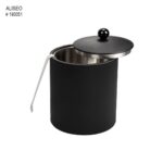 Aliseo jääanum The Londoner Noir Ø 140 x 185 mm kunstnahk must