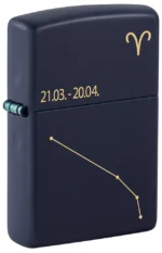 Zippo tulemasin Zodiac Aries Design