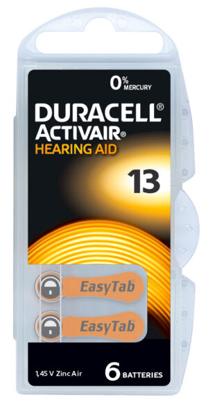 DA-13-BL6-Activair-kuuldeaparaadi-patarei-Duracell