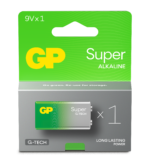 GP Super Alkaline patarei 9V 1604A/6LF22, 1tk