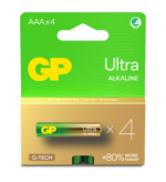 GP Ultra Alkaline patarei 24AU/LR03, AAAx4tk
