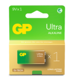 GP Ultra Alkaline patarei 9V, 1604AU/6LR61, 1tk