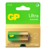 GP Ultra Alkaline patarei C/14AU/LR14, 2tk