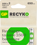 GP ReCyko aku 65AAAHCE-WB2/R03, AAAx2tk