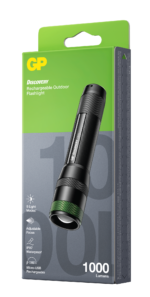 GP taskulamp laetav Discovery 1000lm CR42