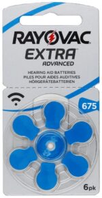 Rayovac patarei ZA675-D6 BL6 tk