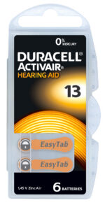 Duracell Activair patarei DA 13 BL6 tk