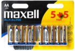 Maxell Alkaline patarei 15A AA 5+5 BL10 tk