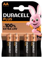 Duracell Plus patarei MN 1500 AA 100% BL4 tk