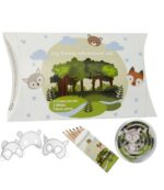 My Forest Friends Komplekt Adventure (mäng,3 maski,6 pliiatsit) lastele