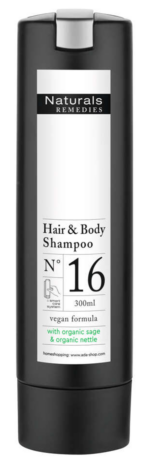 Naturals Remedies (juukse,keha) shampoon 300 ml TÄIDETAV Smart Care