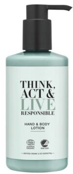 Think, Act & Live Responsible käte-kehakreem 300 ml pumppudel