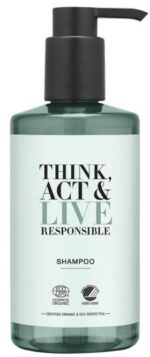 Think, Act & Live Responsible shampoon 300 ml pumppudel