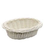 ADA korv ovaalne valge 19x15x5cm Neutral