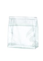 ADA kosmeetikakott Julia 16,4x6,2x17,6cm läbipaistev/jää