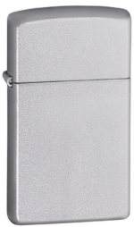 Zippo tulemasin Slim® Satin Chrome